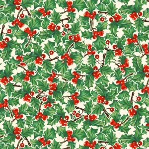 Holly Jolly Berries and Leaves - Multi