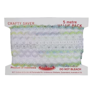 Eyelet Lace Picot 5m Card