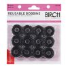 Birch Pre Wound Bobbins Black