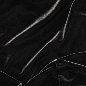 Denier Velour Black