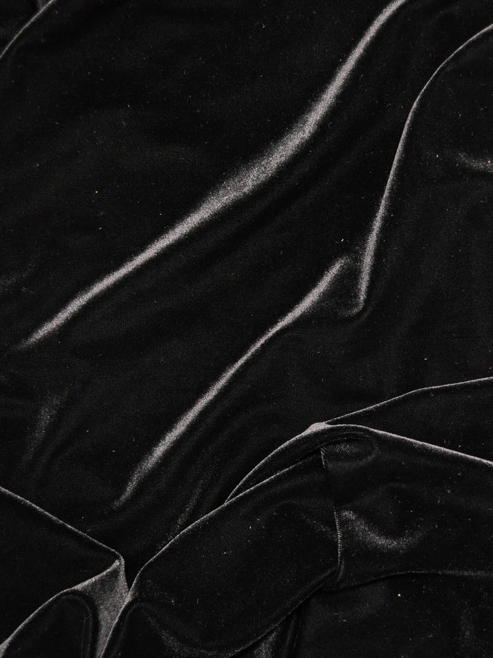 Denier Velour Black