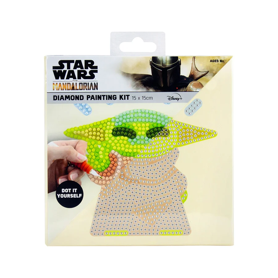 Diamond Dots Mandalorian Grogu