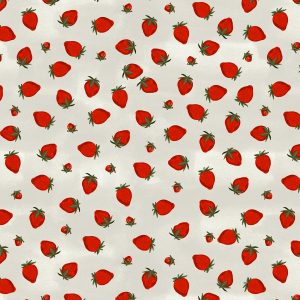 Strawberry on Tan